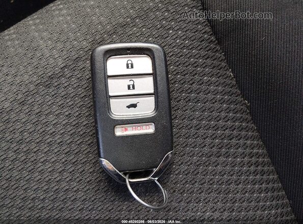 3CZRU5H57JM708926 2018 HONDA HR-V Black Vista del salpicadero