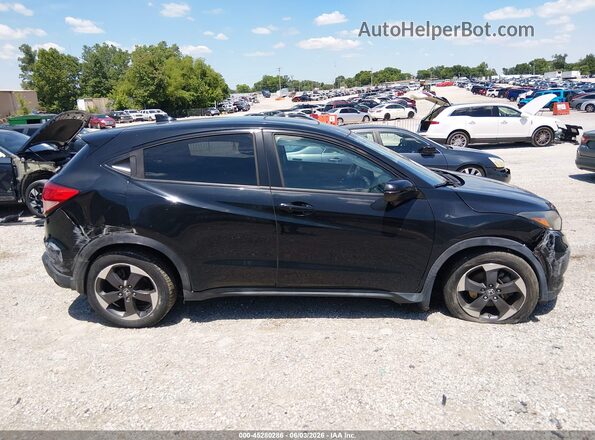 3CZRU5H57JM708926 2018 HONDA HR-V Black Vista interior trasera
