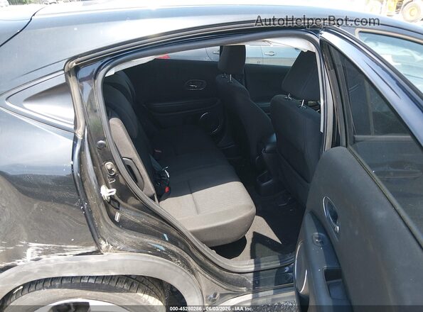 3CZRU5H57JM708926 2018 HONDA HR-V Black Vista de la etiqueta del VIN