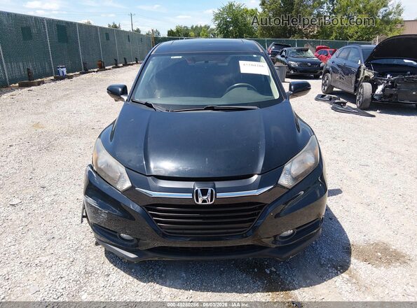 3CZRU5H57JM708926 2018 HONDA HR-V Black Vista del cuadro de instrumentos