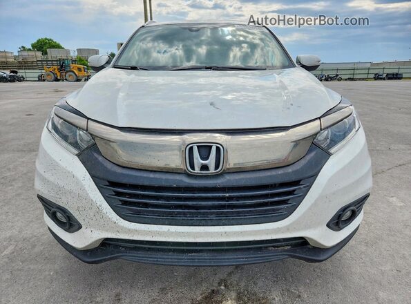3CZRU5H57MM723138 2021 HONDA HR-V White Դիմացի տեսք