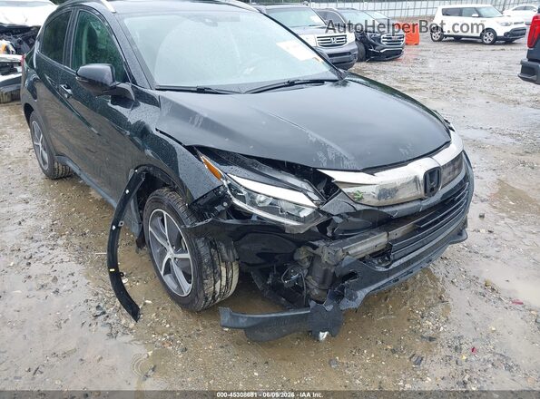 3CZRU5H58MM706977 2021 HONDA HR-V Black Front view