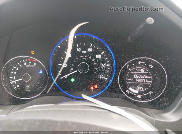 3CZRU5H59HG708404 2017 HONDA HR-V Gray უკანა სავარძლების ხედი