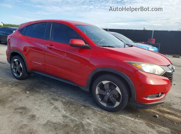 3CZRU5H59JG701880 2018 HONDA HR-V Красный Передняя правая четверть