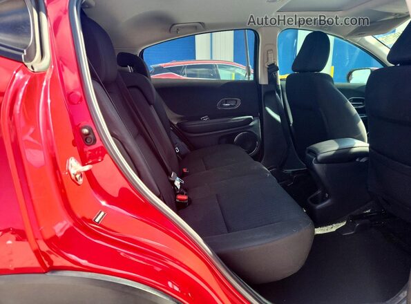 3CZRU5H59JM712167 2018 HONDA HR-V Red Вид задньої частини салону