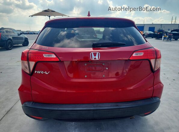3CZRU5H59JM712167 2018 HONDA HR-V Red Вид ззаду