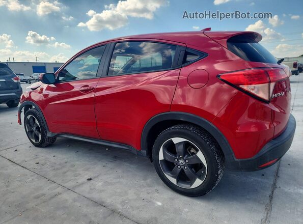3CZRU5H59JM712167 2018 HONDA HR-V Red Задня ліва чверть