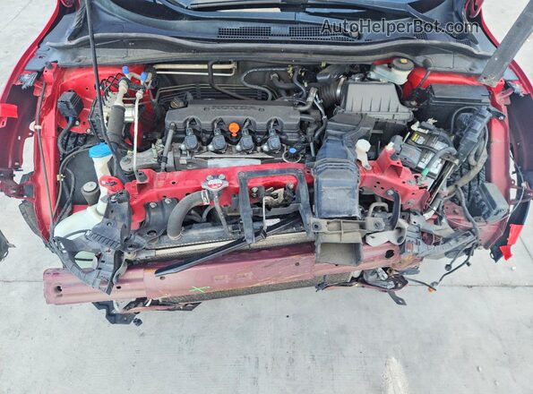 3CZRU5H59JM712167 2018 HONDA HR-V Red Вид підкапотного простору
