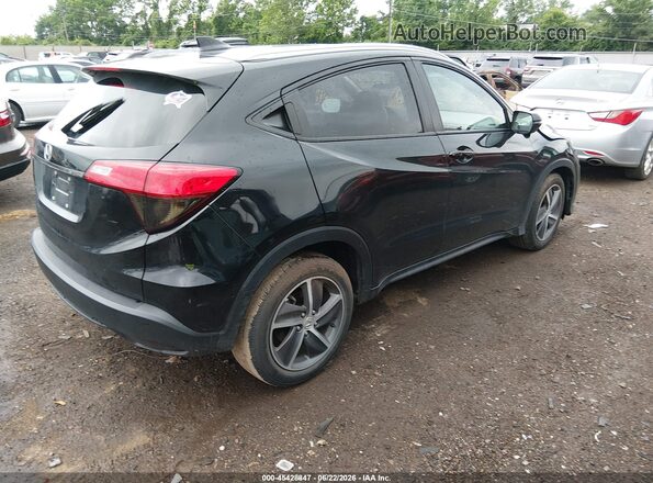 3CZRU5H59MM729054 2021 HONDA HR-V Black Tył prawy