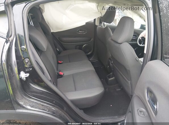 3CZRU5H59MM729054 2021 HONDA HR-V Black Widok naklejki z numerem VIN