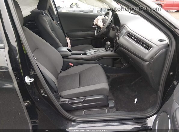 3CZRU5H59MM729054 2021 HONDA HR-V Black Widok wnętrza z przodu