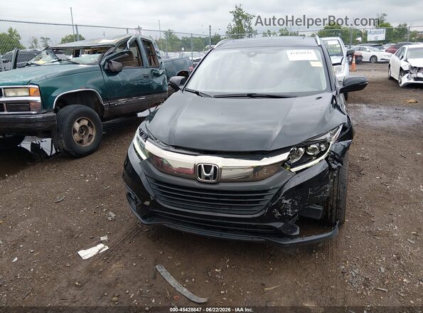 3CZRU5H59MM729054 2021 HONDA HR-V Black Widok zestawu wskaźników