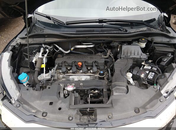 3CZRU5H59MM729054 2021 HONDA HR-V Black Widok z tyłu
