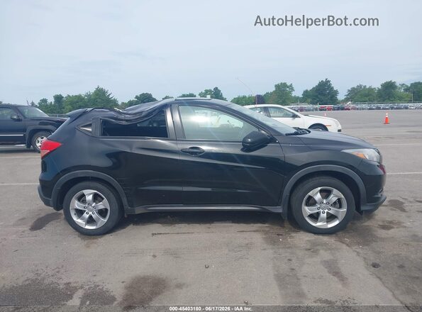 3CZRU5H5XGM710694 2016 HONDA HR-V Black Вид задньої частини салону