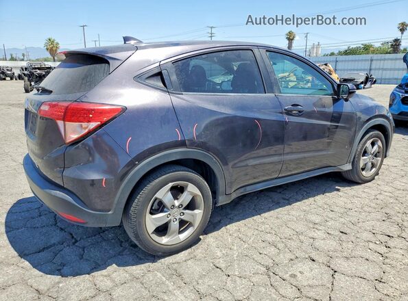 3CZRU5H5XHM702743 2017 HONDA HR-V Black Задня права чверть