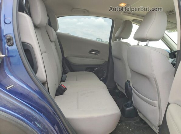 3CZRU5H5XHM718344 2017 HONDA HR-V Blue უკანა სალონის ხედი
