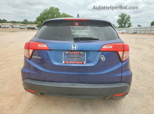 3CZRU5H5XHM718344 2017 HONDA HR-V Blue უკანა ხედი