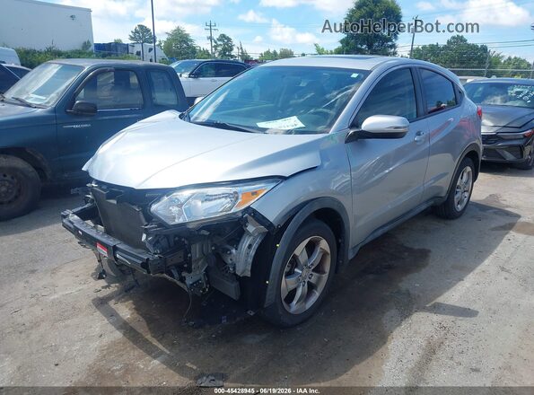 3CZRU5H5XHM722300 2017 HONDA HR-V Silver Առջևի ձախ երեք քառորդ տեսարան