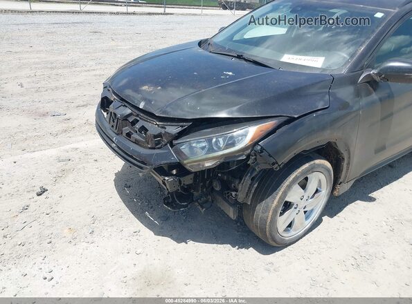 3CZRU5H5XMM701201 2021 HONDA HR-V Black Front view