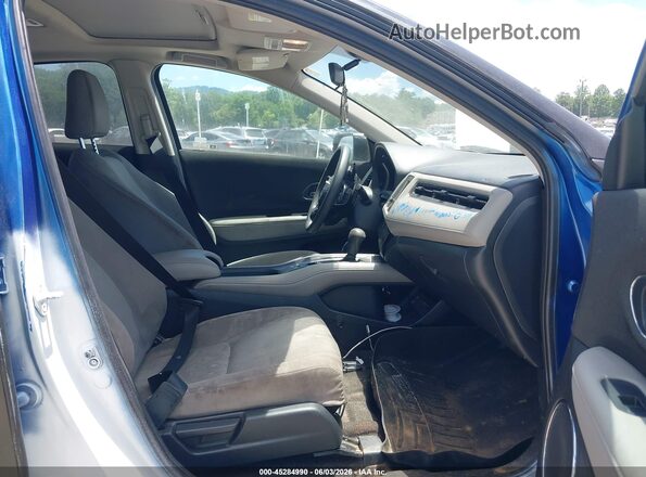 3CZRU5H5XMM701201 2021 HONDA HR-V Black Front interior view