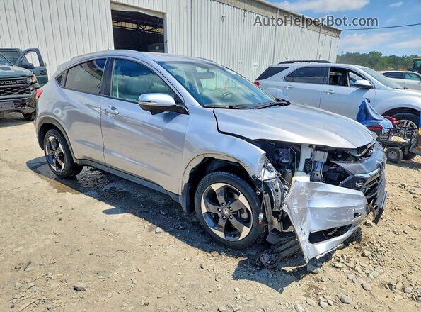 3CZRU5H70JM714018 2018 HONDA HR-V Silver Передня права чверть