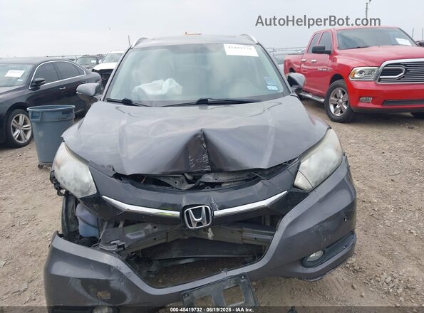 3CZRU5H71JM701097 2018 HONDA HR-V Gray Սարքավորումների վահանակի տեսք