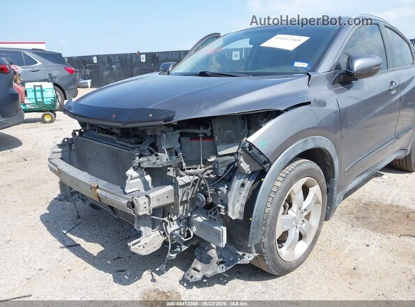 3CZRU5H72GM728088 2016 HONDA HR-V Gray წინა ხედი