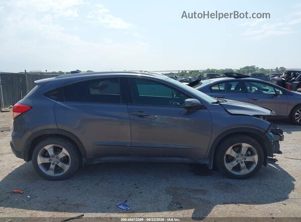 3CZRU5H72GM728088 2016 HONDA HR-V Gray სალონის 360-გრადუსიანი ხედი