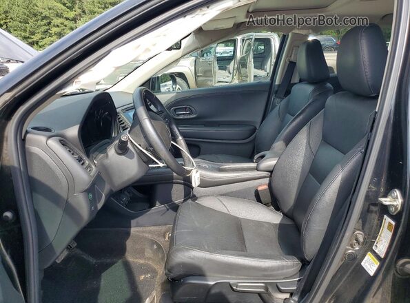 3CZRU5H72GM739575 2016 HONDA HR-V Black Вид салону спереду