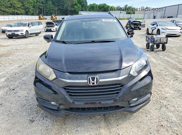 3CZRU5H72GM739575 2016 HONDA HR-V Black Вид спереду