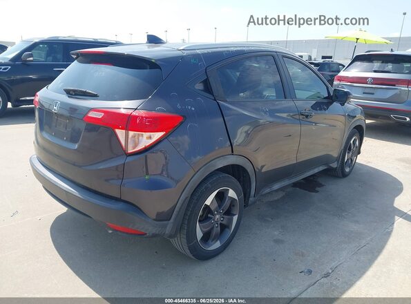 3CZRU5H72JM703327 2018 HONDA HR-V Серый Задняя правая четверть
