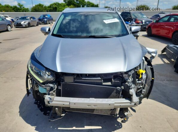 3CZRU5H72KM711901 2019 HONDA HR-V Silver Front view