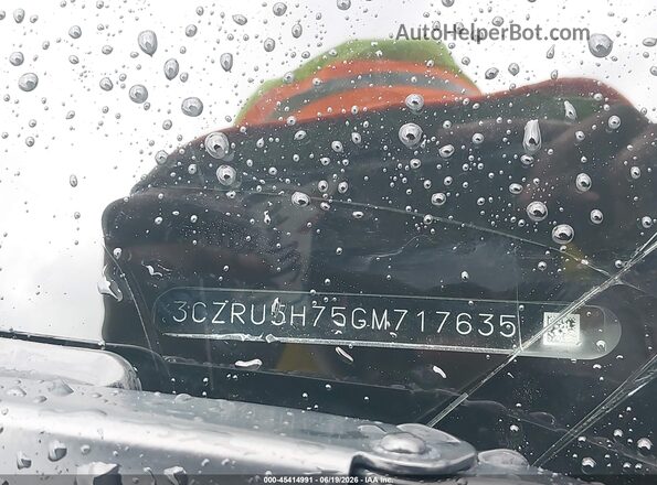 3CZRU5H75GM717635 2016 HONDA HR-V Gray Widok komory silnika