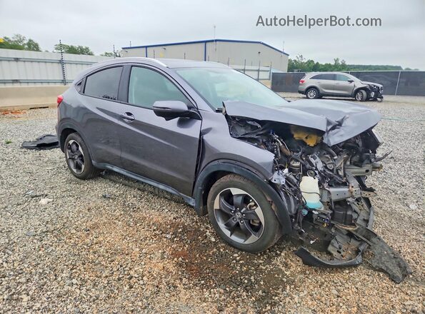 3CZRU5H76JM711432 2018 HONDA HR-V Charcoal Front right