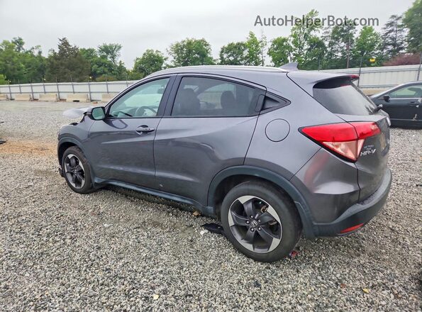 3CZRU5H76JM711432 2018 HONDA HR-V Charcoal Rear left