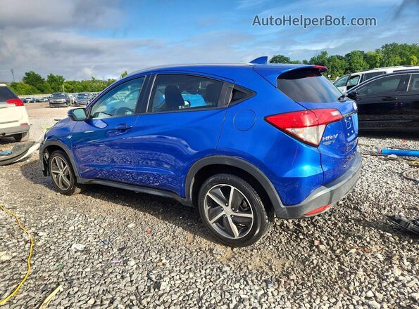 3CZRU5H78MM701845 2021 HONDA HR-V Синий Задняя левая четверть