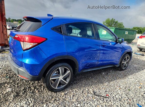 3CZRU5H78MM701845 2021 HONDA HR-V Синий Задняя правая четверть