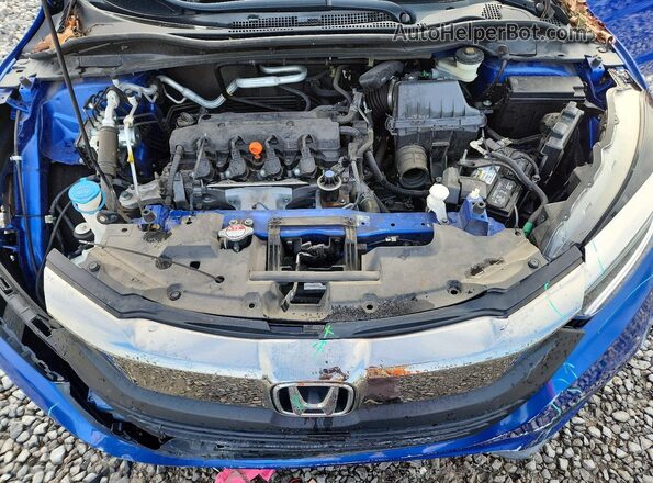 3CZRU5H78MM701845 2021 HONDA HR-V Синий Вид подкапотного пространства