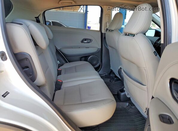 3CZRU5H79KM712706 2019 HONDA HR-V Белый Вид задней части салона