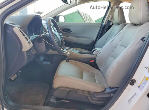 3CZRU5H79KM712706 2019 HONDA HR-V Белый Вид салона спереди