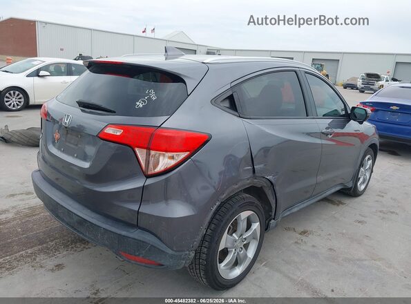 3CZRU5H7XHM712464 2017 HONDA HR-V Gray Tył prawy