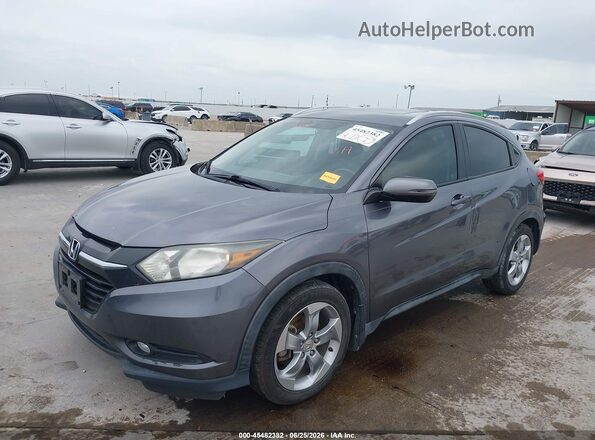 3CZRU5H7XHM712464 2017 HONDA HR-V Gray Przód lewy
