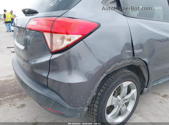 3CZRU5H7XHM712464 2017 HONDA HR-V Gray Widok z przodu