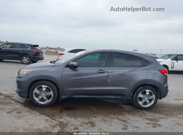 3CZRU5H7XHM712464 2017 HONDA HR-V Gray Widok wnętrza 360 stopni