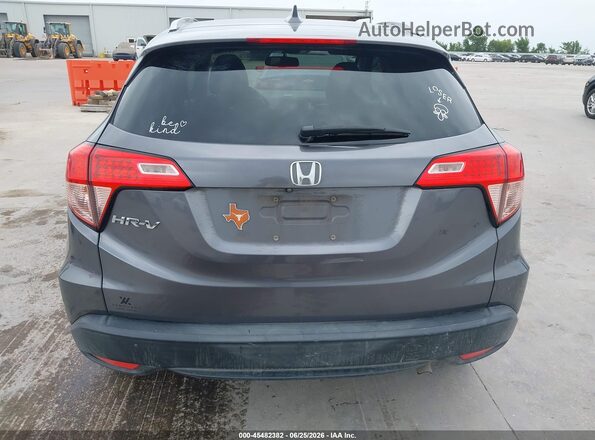 3CZRU5H7XHM712464 2017 HONDA HR-V Gray 