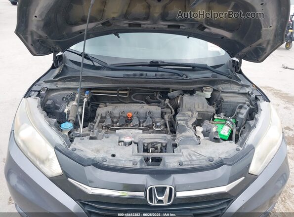 3CZRU5H7XHM712464 2017 HONDA HR-V Gray Widok z tyłu