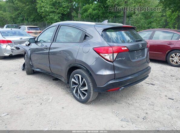 3CZRU6H10KG705627 2019 HONDA HR-V Gray Հետևի ձախ