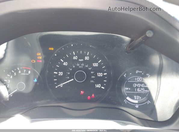 3CZRU6H10MM732752 2021 HONDA HR-V Синий Вид задних сидений