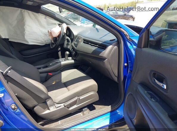 3CZRU6H10MM732752 2021 HONDA HR-V Синий Вид салона спереди