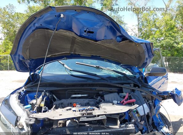 3CZRU6H10MM732752 2021 HONDA HR-V Синий Вид сзади